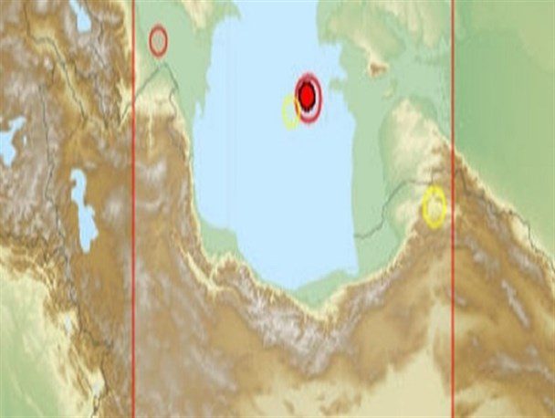 خزر لرزید
