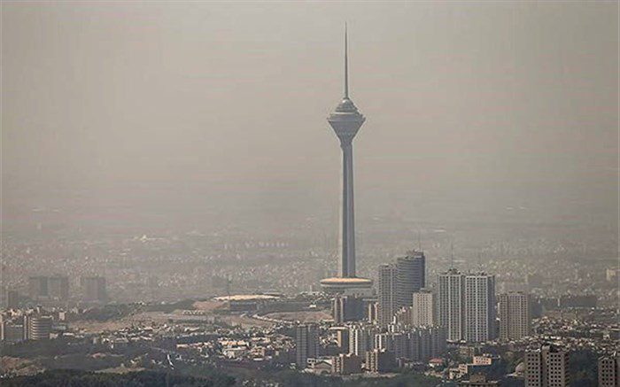 هوای پایتخت برای گروه‌های حساس ناسالم است