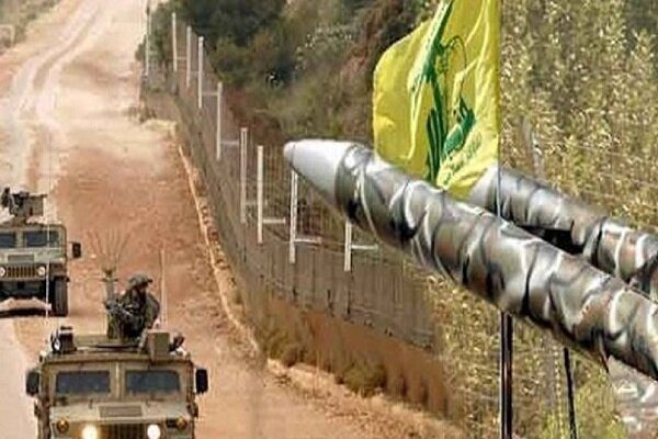 فیلم/ لحظه اصابت موشک از جنوب لبنان به شمال فلسطین اشغالی