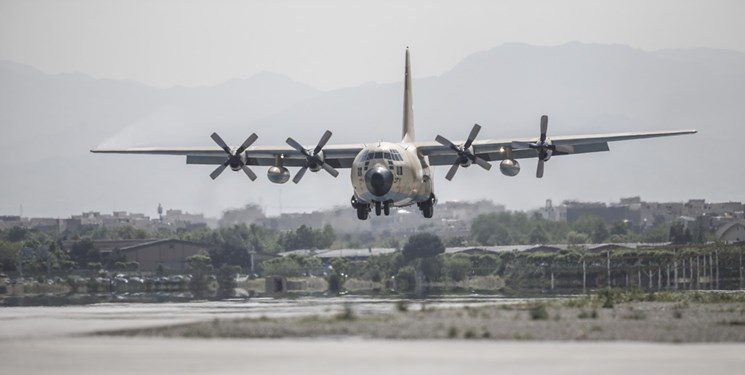اعزام هواپیمای C-130 ارتش برای ارائه خدمات به مصدومین حادثه تروریستی کرمان