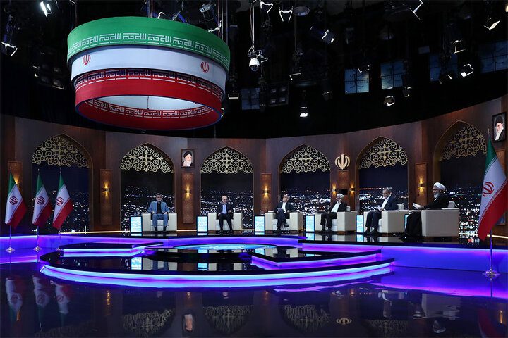 سومین مناظره انتخاباتی 6 نامزد ریاست جمهوری آغاز می شود