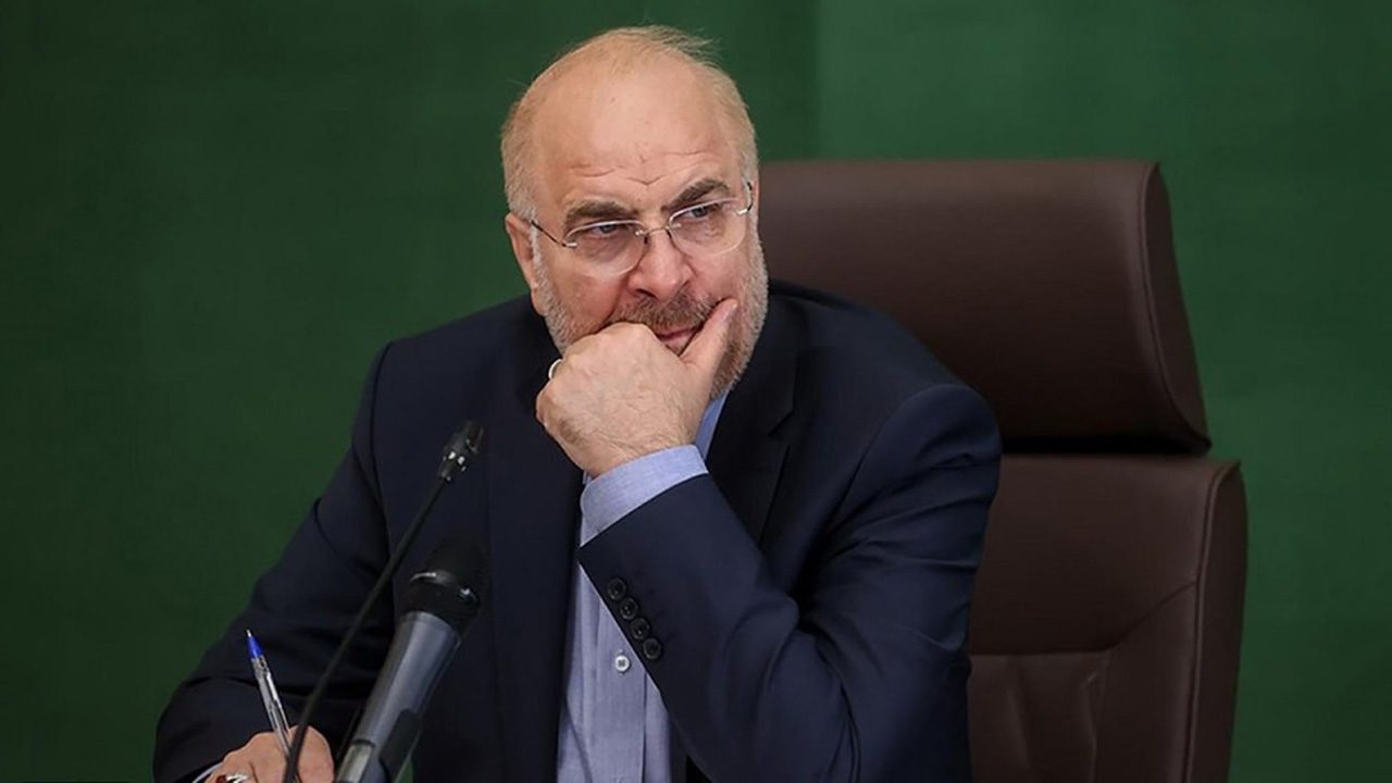 محمدباقر قالیباف، در اولین مناظرۀ نامزدهای انتخابات ریاست‌جمهوری ۱۴۰۳
