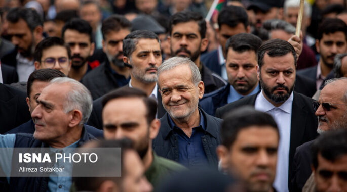 حضور مسئولین نظام در مراسم روز قدس – تهران