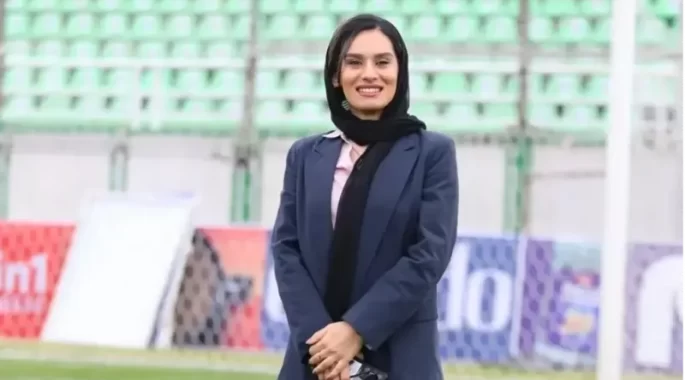 یک زن داورترین داور فوتبال ایران!