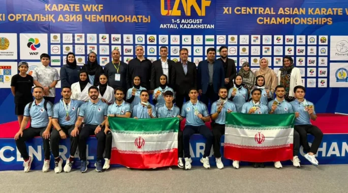 ایران با ۱۹ مدال از تاتامی آسیای میانه پایین آمد