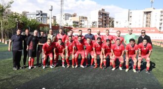 پیروزی پیشکسوتان پرسپولیس در دیدار دوستانه مقابل تیم هنرمندان